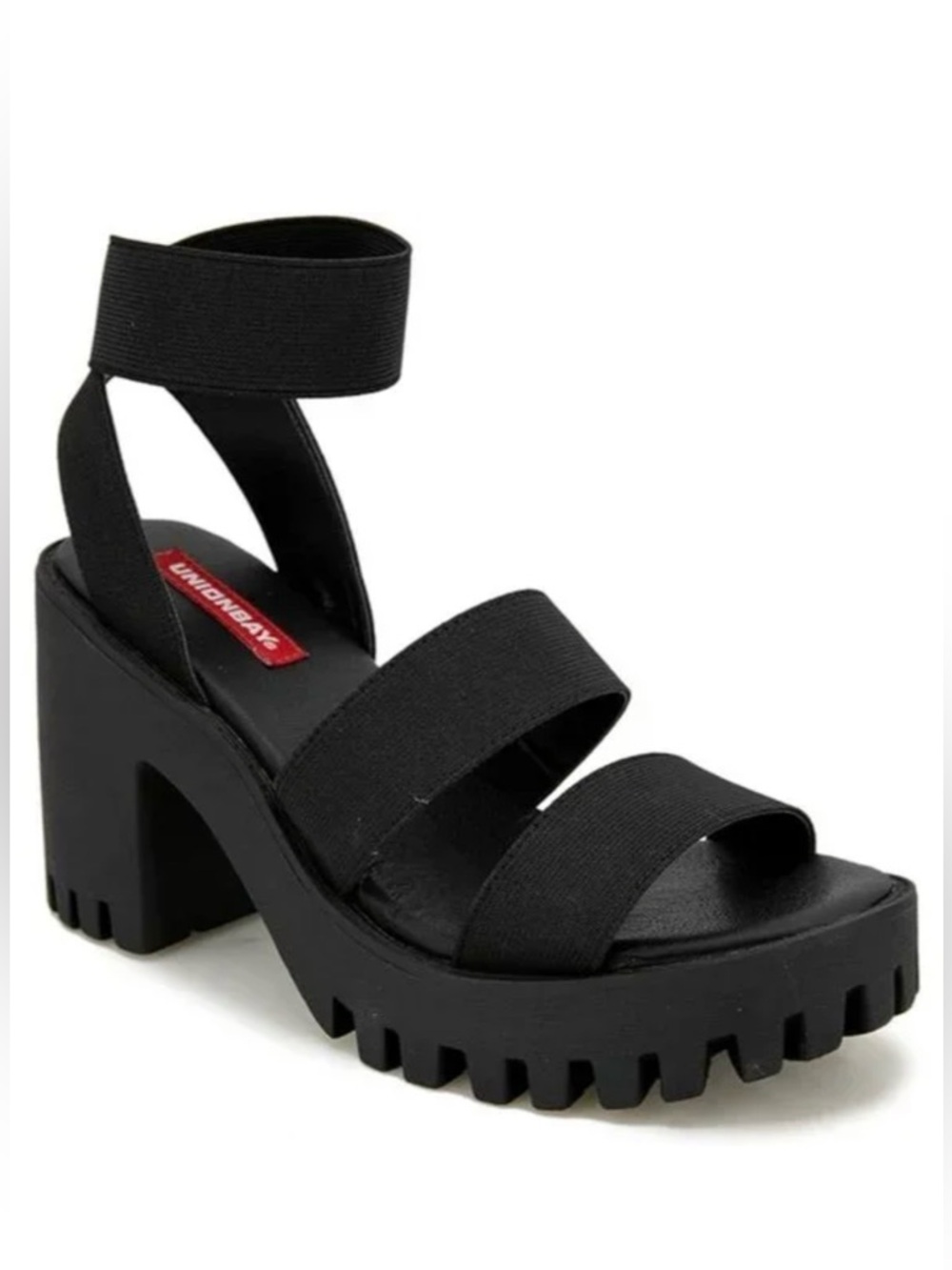 ☀️ PERFECT FOR SUMMER! ☀️ 
Black Platform Chunky Sandals